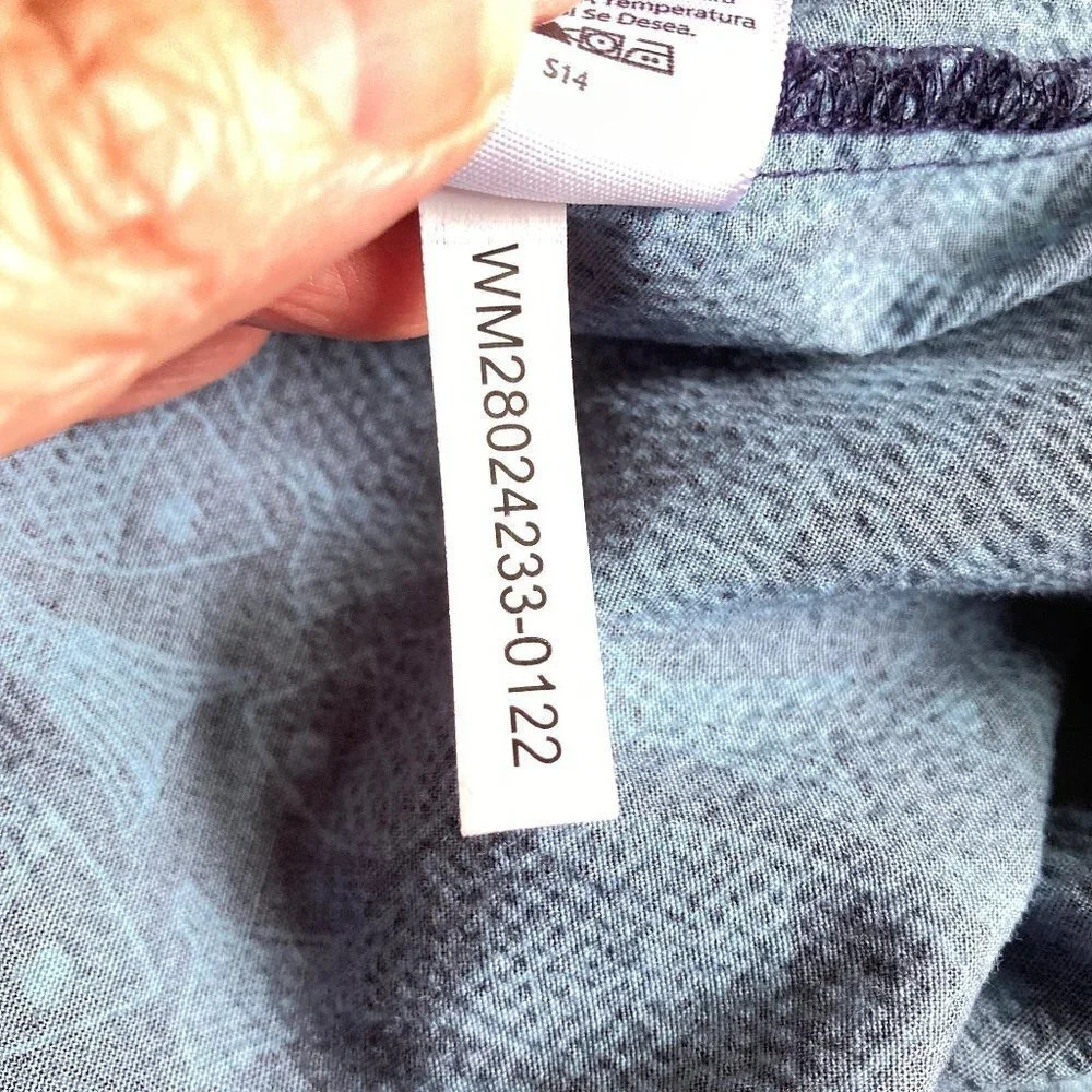 FREE Assembly Boy's Short Sleeve Fish Print Blue Seersucker Shirt,‎ Size L 10/12 - Picture 12 of 13